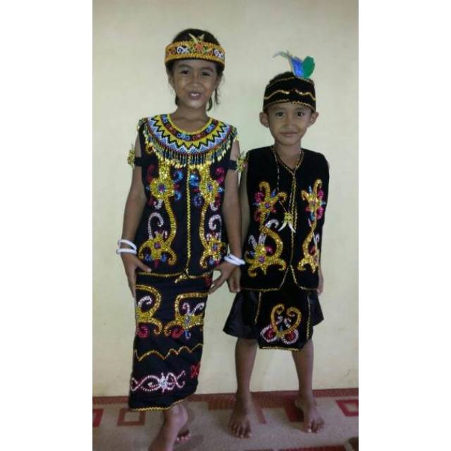 Jual Baju Adat Dayak Kalimantan Barat - BAJUKU