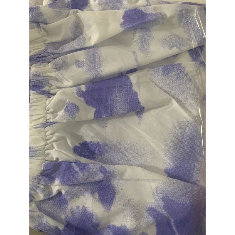 Set Tie Dye - Galaxy Shortsleeve Set / Baju Tidur /Daily Set-CELANA PJ BIRU