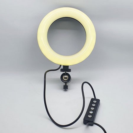 RGB LED MJ16 Ring Light Lampu Selfie Studio Photo 6 Inch / 16cm