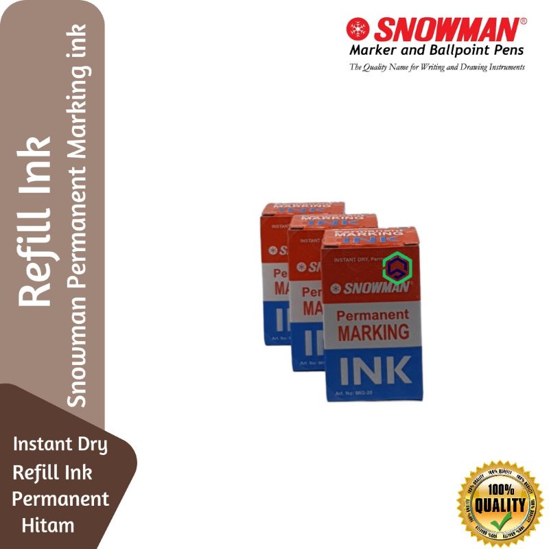 

Tinta Spidol Permanen G12 Snowman