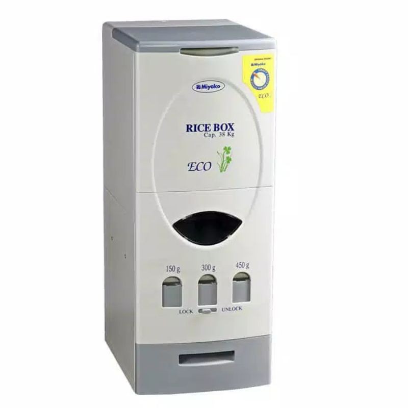 RICE BOX MIYAKO 38KG TB 38 TEMPAT BERAS