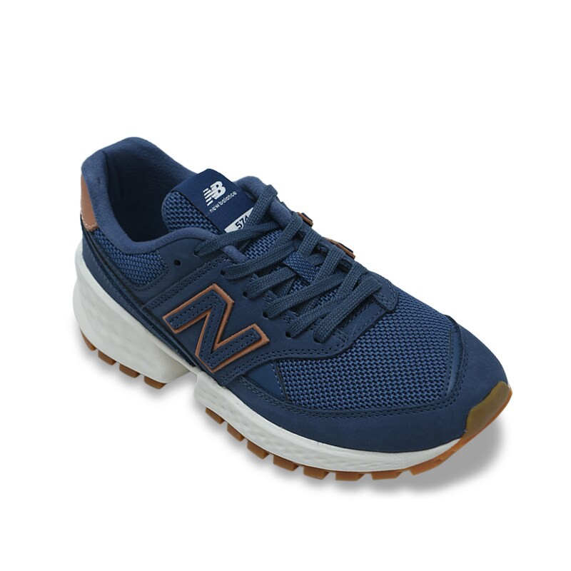 new balance 574 women navy blue