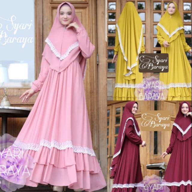 GAMIS SYARI BARAYA/GAMIS MOSCREPE