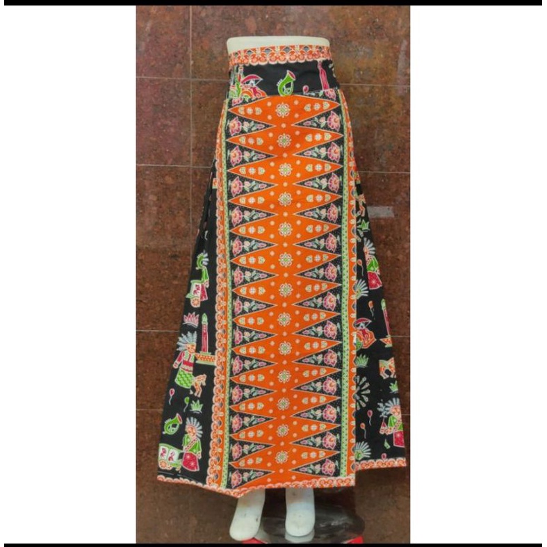 ROK ENCIM JUMBO/ROK PAYUNG/ROK KLOK /ROK BETAWI JUMBO MOTIF ONDEL