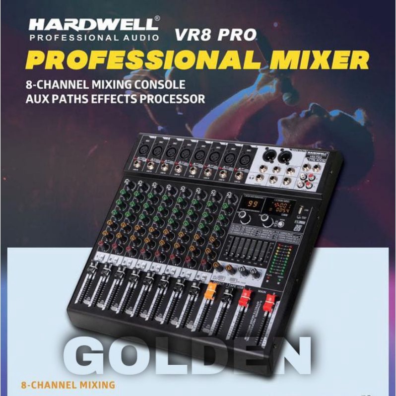 Mixer Hardwell VR 8 PRO Original Hardwell VR8 PRO - 8 Channel Bluetooth