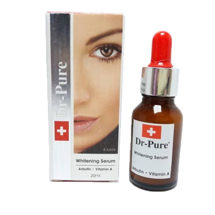 [ Serum Muka ] DR Pure Serum Whitening 20ml (Original)