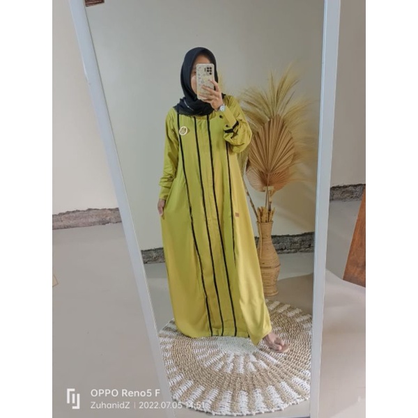 gamis twill uniqlo