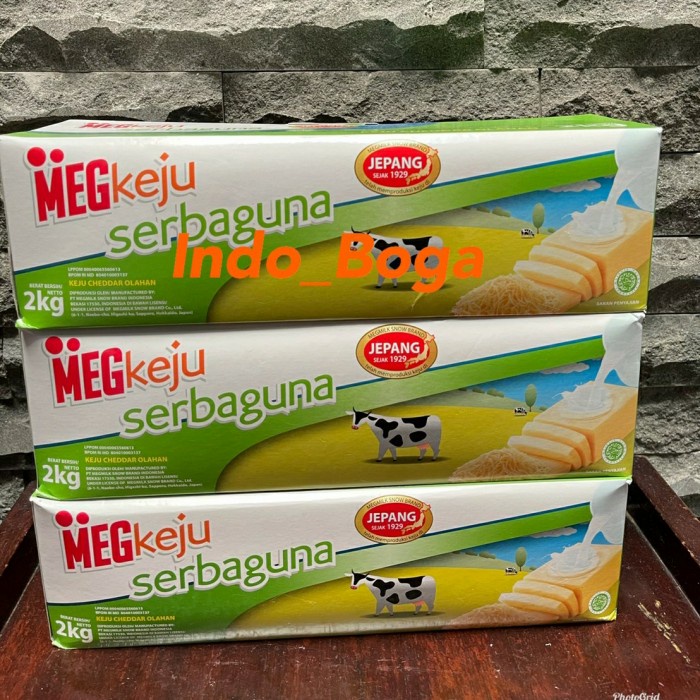 

Keju- Meg Keju Serbaguna 2 Kg -Keju.