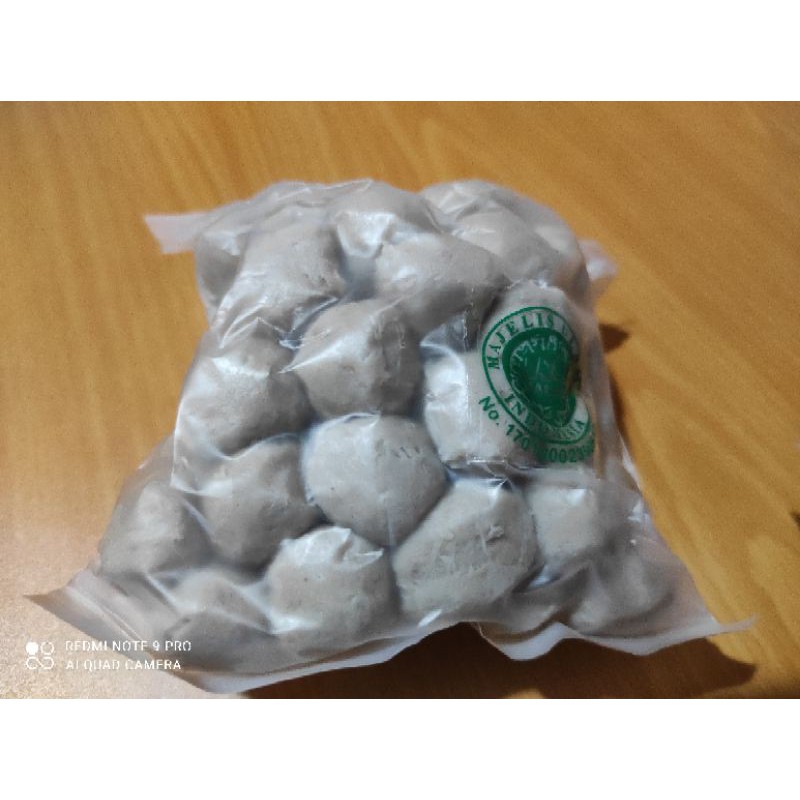 

bakso sapi kecil homemade