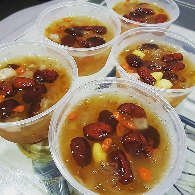 

Dessert collagen peach gum