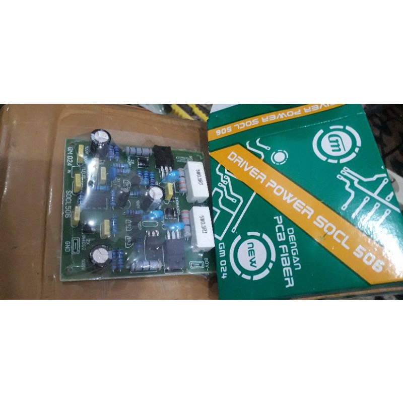 Kit Driver Power SOCL 506 PCB Fiber by GM Komponen Dijamin original