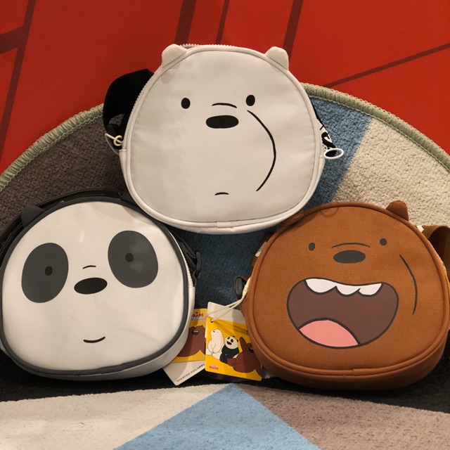 Tas anak we bare bears miniso