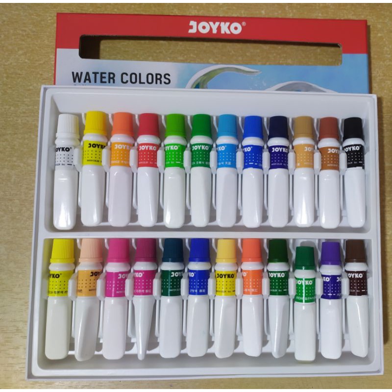 

Joyko Water Color WAC-6ML-24C - Cat Air 24 Warna SF6