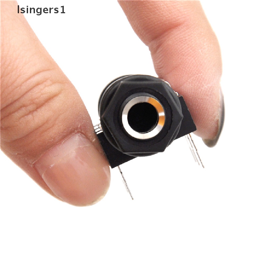 (lsingers1) 5pcs Jack Panel PCB Female 6Pin 6.35mm (1 / 4 &quot;)