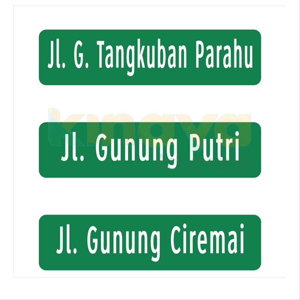 

Jual READY New Stock Rambu Nama Jalan Papan Nama Jalan 60cm x 15cm - Pla