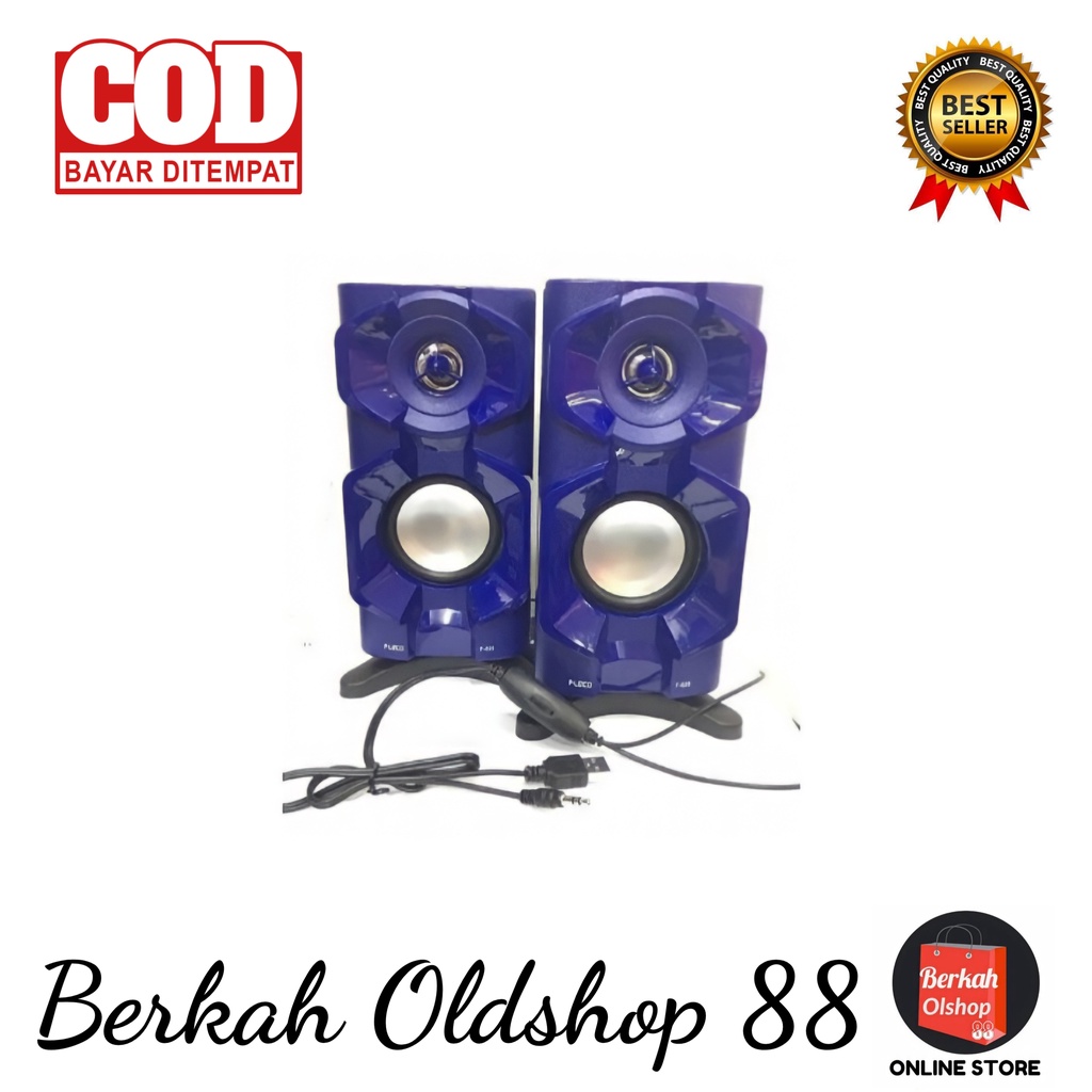 Speaker FLECO F 026 Super Bass Komputer / HP Suara Mantap