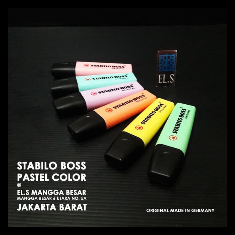 

Murmer Stabilo Boss Pastel Colors - Hint Of Mint Barang Bagus