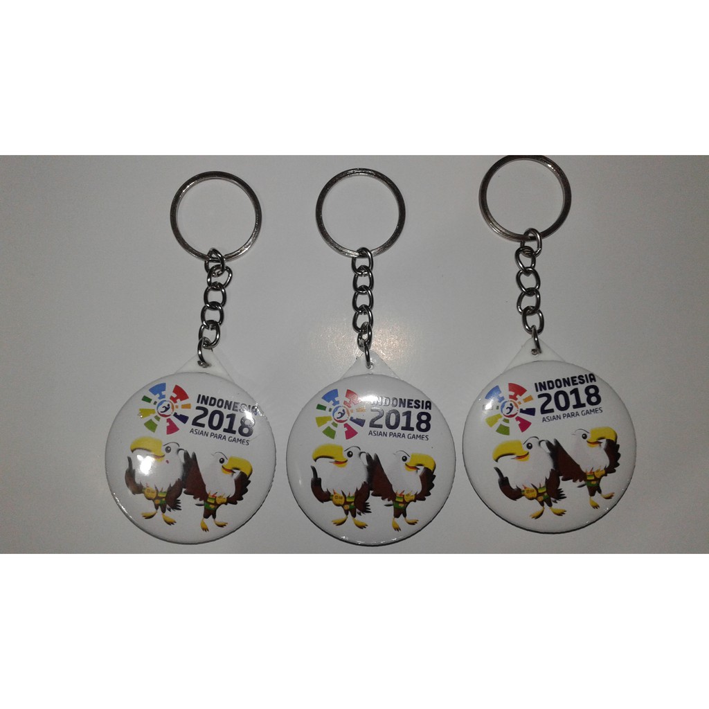 Souvenir Gantungan kunci asean para games 2018 Mantap