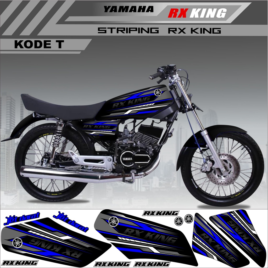 Sticker Rx King Variasi Stiker Striping Rx King Kode T