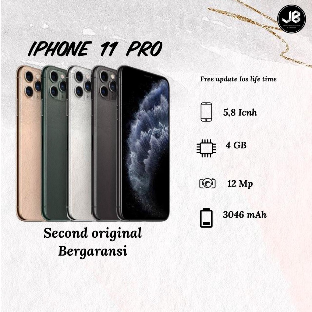 IPHONE 11 PRO 512 GB SECOND ORIGINAL