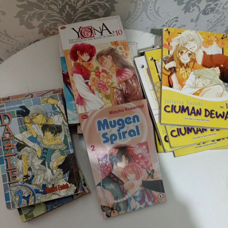 Mugen spiral 2, dazzle, yona, ciuman dewa
