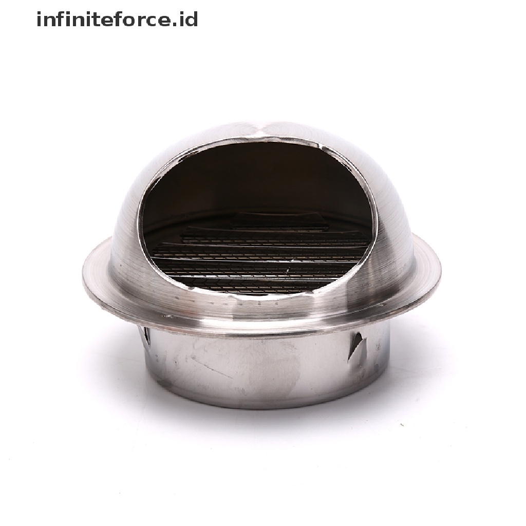 1 Pc Ventilasi Udara Bahan Stainless Steel Untuk Dinding Langit-Langit