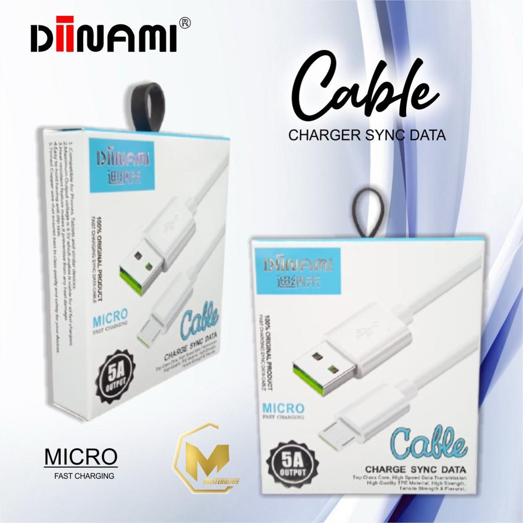 5A kabel cable data DIINAMI super Fast charcing MICRO QUICK CHarging 1M data cable MA273