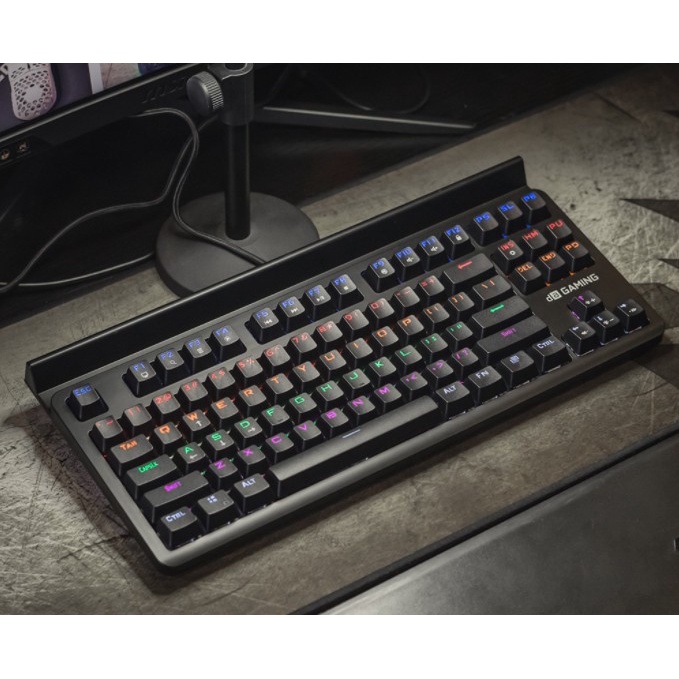 Keyboard DA Digital Alliance Meca Fighter Rainbow LED - Gaming - Resmi