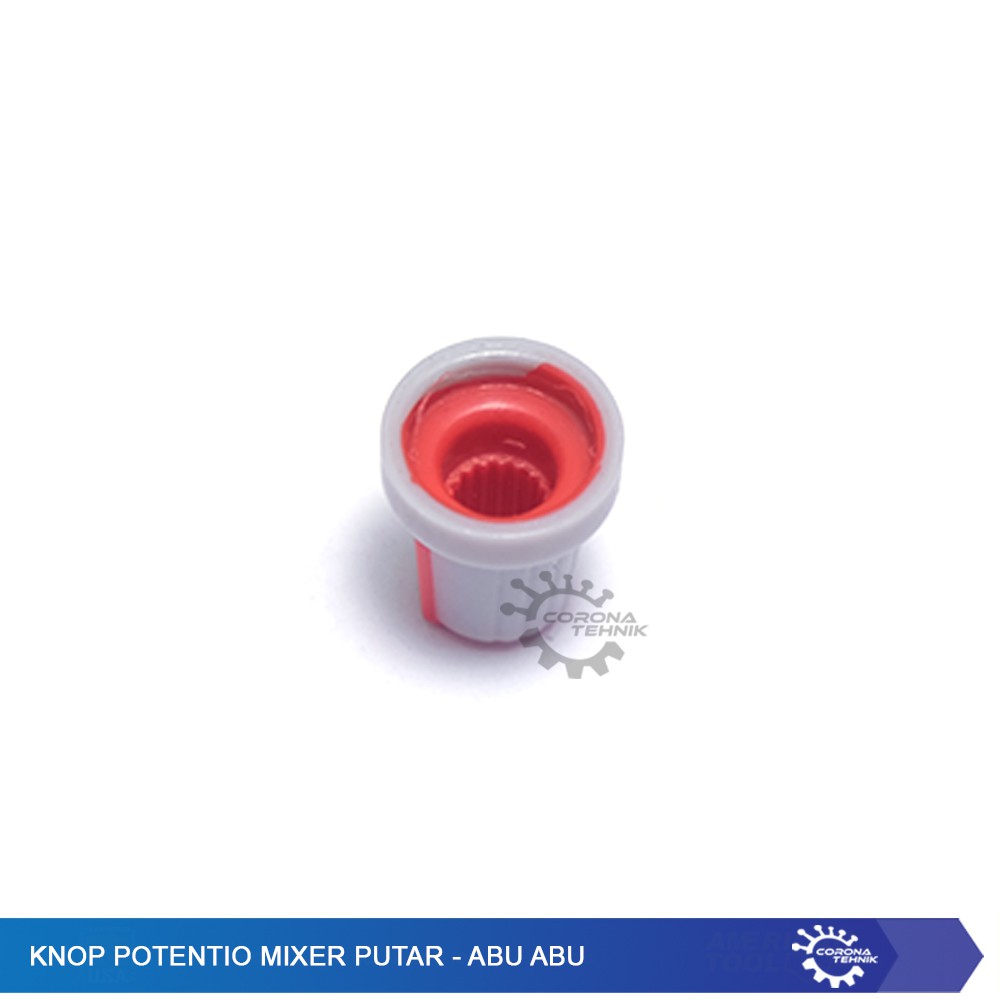Knop Potentio Mixer Putar - Abu-abu
