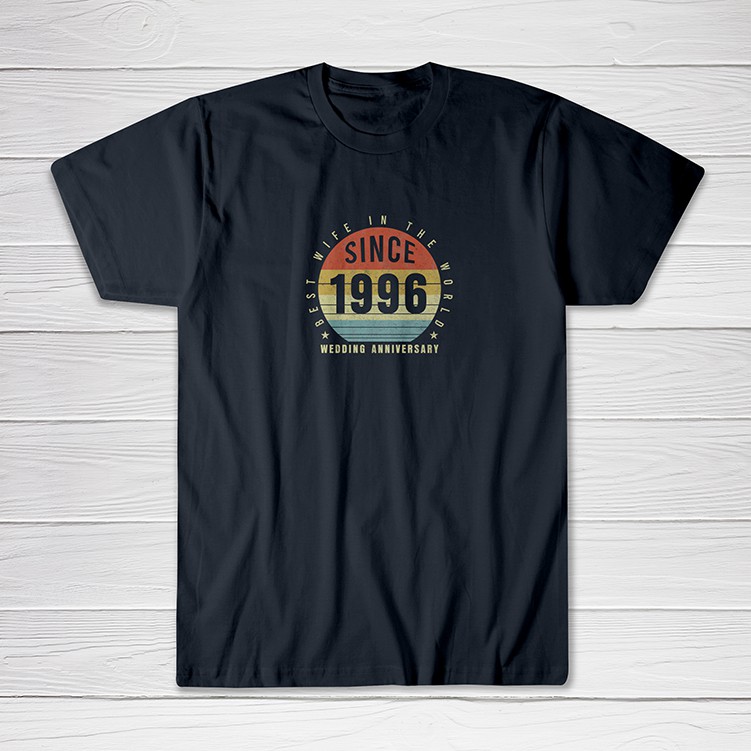 

Kado Ulang Tahun Pernikahan - Kaos Vintage - Kado 25 tahun pernikahan - Wedding Anniversary Gift