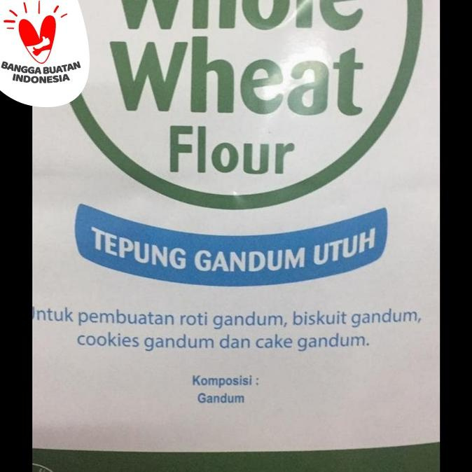 

TERMURAH tepung gandum utuh 5 kg whole wheat flour naturich Kode 1122