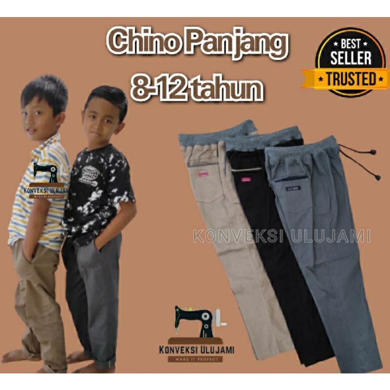 Celana Chino Panjang Anak cowok High Quality (1-15 Tahun) /celana panjang anak 10 12