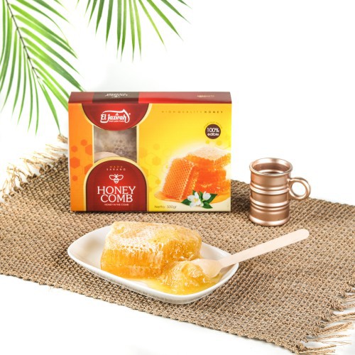 

Madu Sarang Honeycomb Eljazirah 500 Gram / kurma / kurma asli / kurma segar