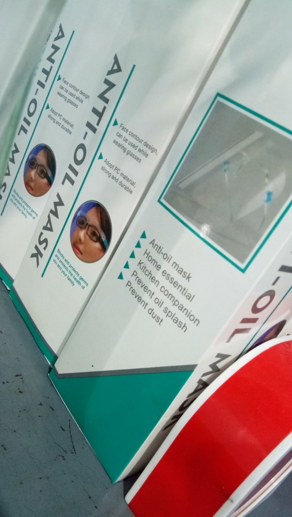 Bingkai Saja  Ya ( Tanpa Mika )  Ganggang Face Shield Min 5 Pc Ya