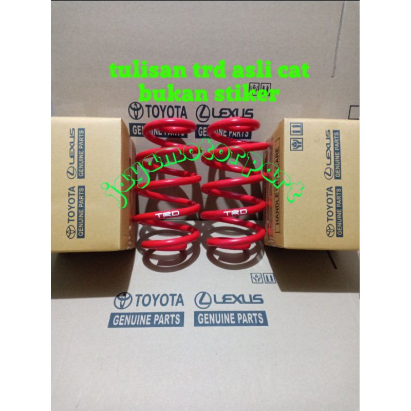 Per keong rush ultimo - terios trd belakang toyota coil spring rush ultimo terios trd belakang ori