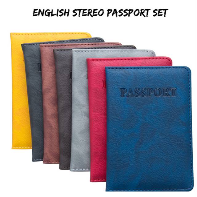 Tempat Pasport Kulit / Passport Cover / Dompet Pasport 02