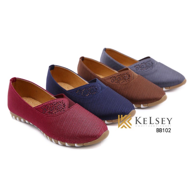 (GRATIS ALAS KAKI) Nicole Sepatu Slip On Wanita Kelsey BB102