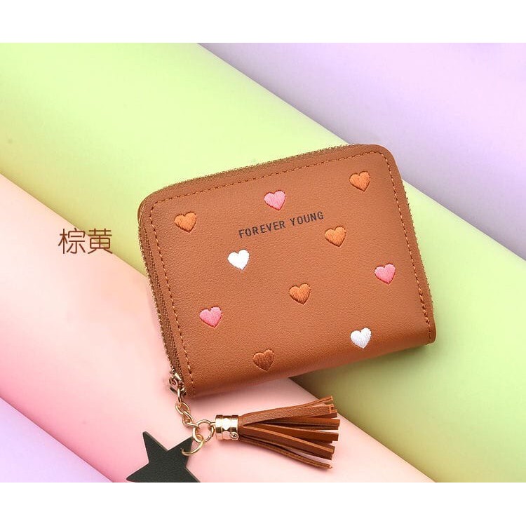 (COD) DOMPET WANITA KOREAN FASHION TRENDY FASHION WALLET C16