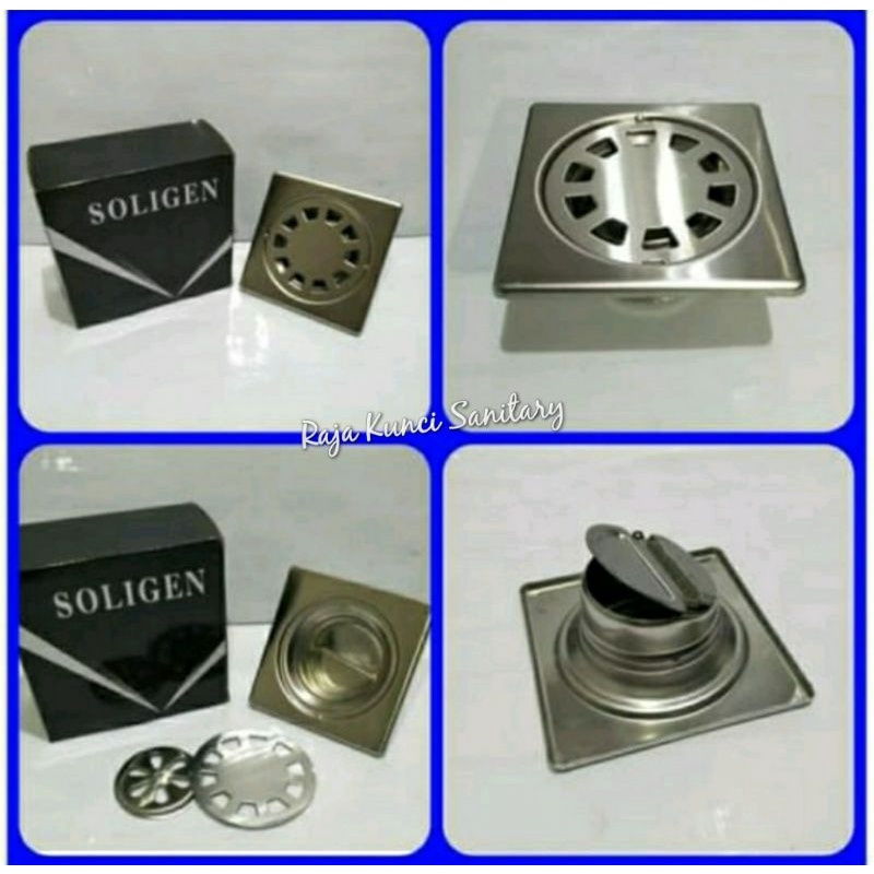 Saringan Got Anti Kecoa Floor Drain Stainless Steel Soligen