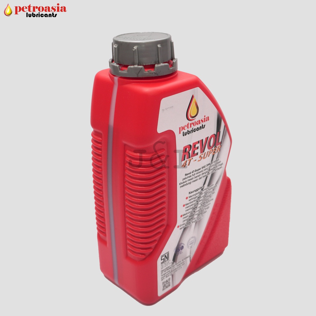 oli motor - oli mesin - oli revol super 4T 0.8L SAE 20W-50 - oli 4 tak