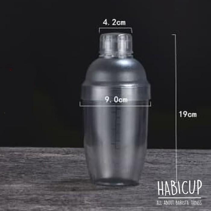 

Plastic Cocktail Shaker - Pc Acrylic 530Ml - Pengocok Minuman Plastik