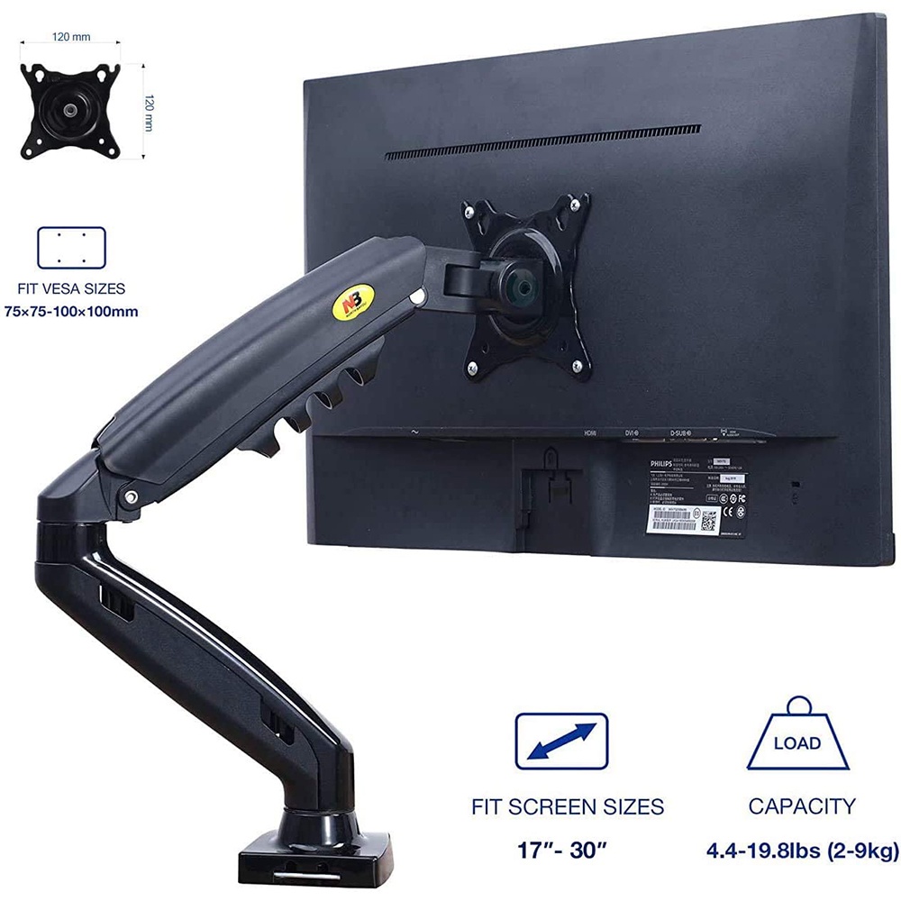 Universal Braket Stand Monitor TV Bracket Vesa Mount 2-9KG 17-30 Inch - Stan Holder TV Stand Monitor