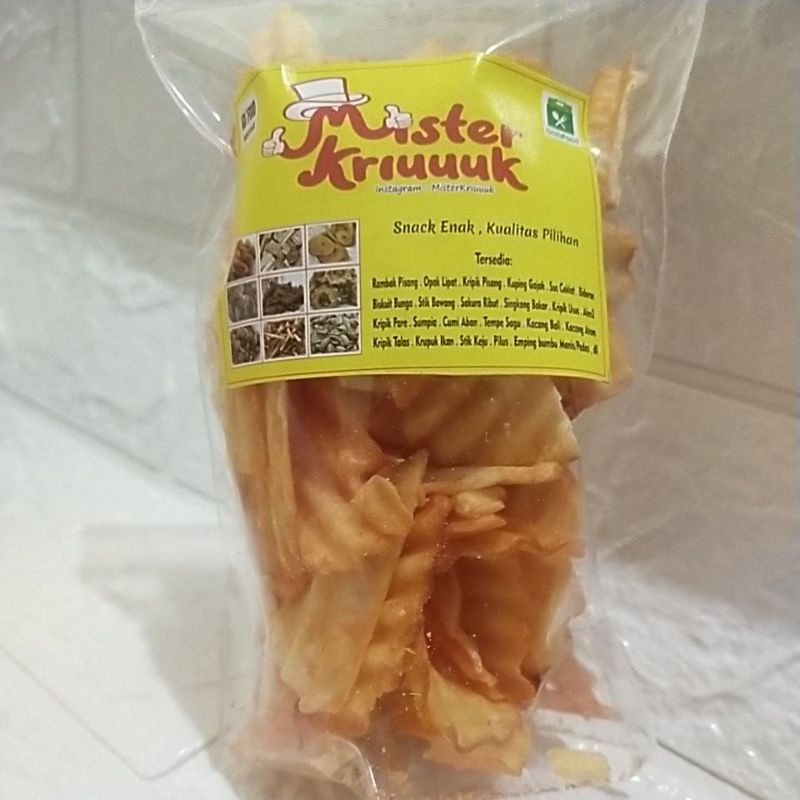 

kripik singkong bakar balado mini