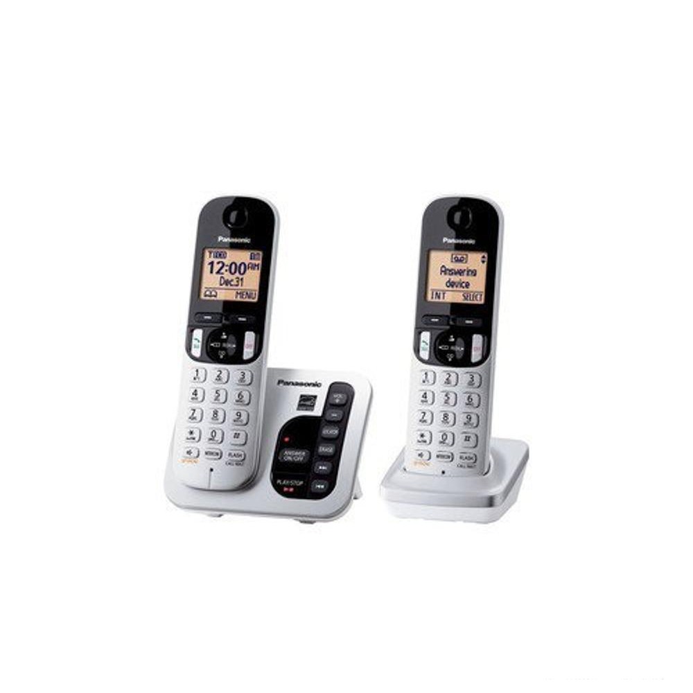 Panasonic Cordless Wireless Phone KX-TGC222 - SILVER