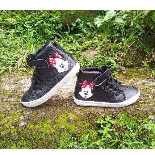 sepatu sneaker boots anak motif kartun MCK 22-25