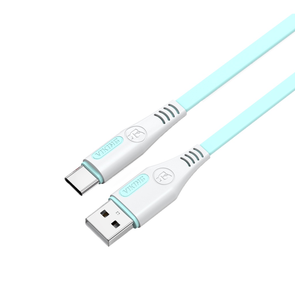 VIKING Kabel Data USB TYPE C 100cm Fast Charging 3A Original for Samsung XiaoMi Vivo Oppo Asus Realme Ori Cable Tipe C