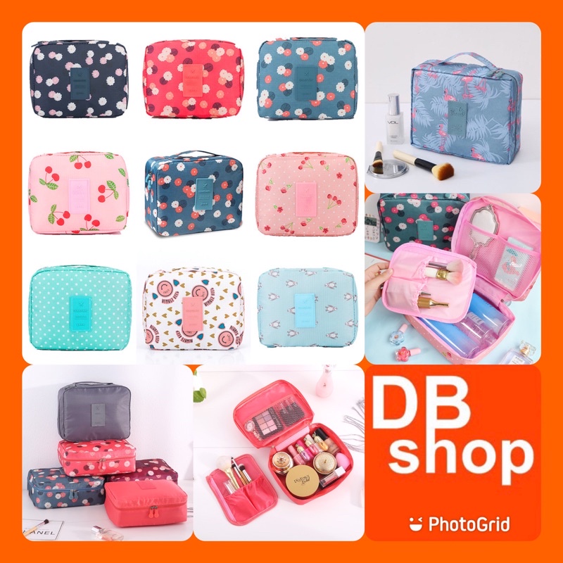 toiletery tempat kosmetik pouch kosmetik tas travel mate jun TKOSM