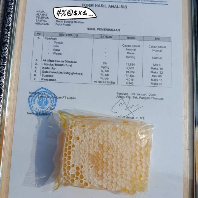 

Madu sarang