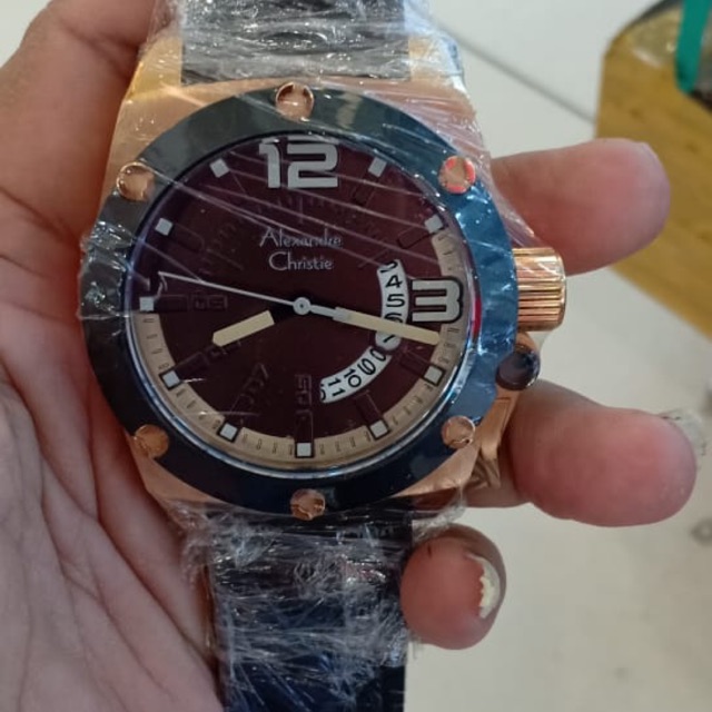 Jam tangan pria ALEXANDRE CHRISTIE AC2317 original