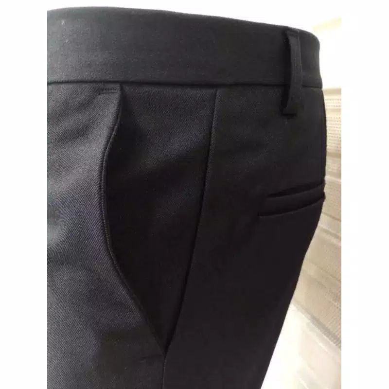 CELANA KANTOR FORMAL PRIA SLIMFIT BAHAN DASAR KAIN WOLL KUALITAS